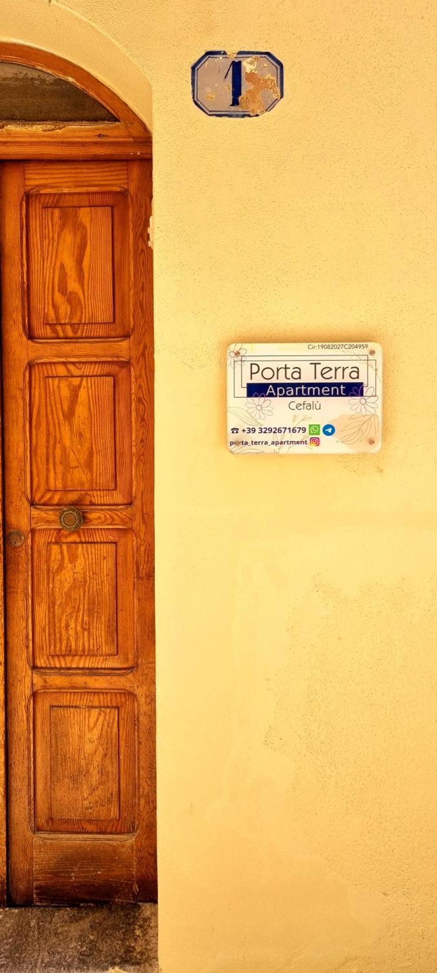 Porta Terra Apartment Чефалу Екстер'єр фото